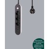 3 USB Çıkışlı Hızlı Şarjlı Anahtarlı Üçlü Priz