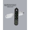 Akım Korumalı Anahtarlı USB Girişli Üçlü Priz
