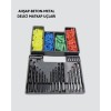 Ahşap Metal Beton Delme Uç Seti Organizerli Karbon Çelik Matkap Ucu