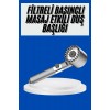 Yeni Nesil Duş Başlığı Paslanmaz Çelik Masaj Etkili Ergonomik Tasarım Su Basınçlı