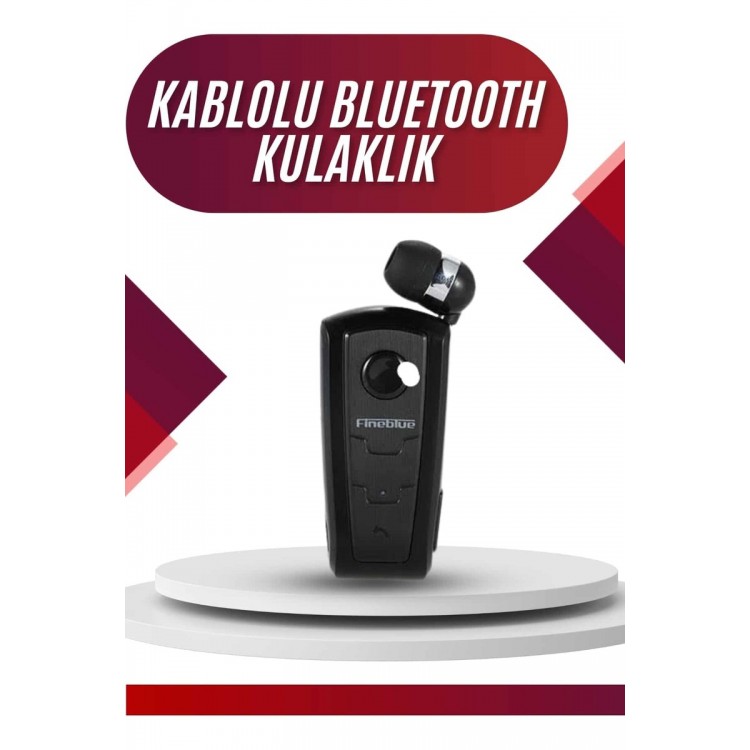 Yaka Kulaklığı Andorid Tüm Cep Telefonlarına Uyumlu Mikrofonlu Titreşimli Makaralı