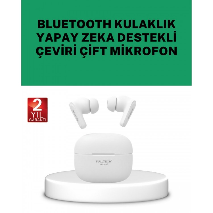 Gerçek Zamanlı Çeviri Özellikli Kablosuz Kulaklık Profesyonel Kullanım