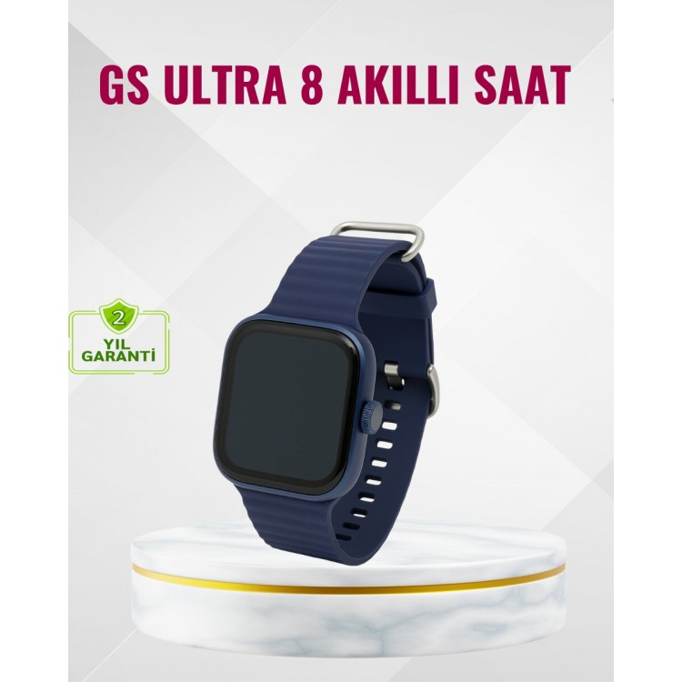 Ultra Akıllı Saat 2.05 İnç Büyük Ekran Bluetooth Aramalı IP67