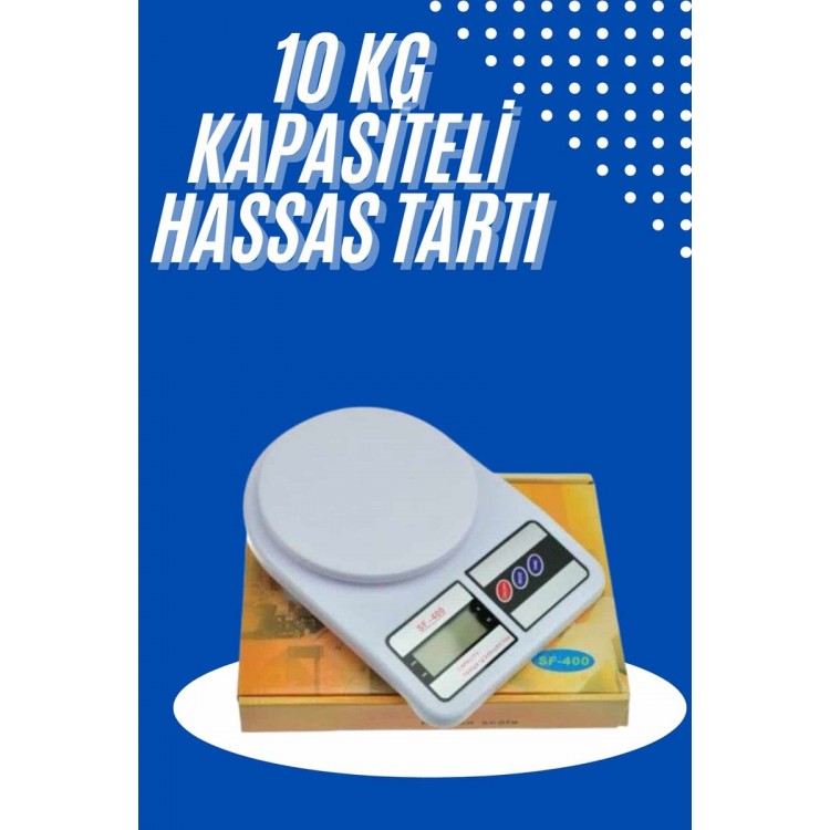 Yeni Nesil Taşınabilir Dijital Hassas Mutfak Tartısı Mutfak Terazisi Hassas Ölçüm 10 Kg
