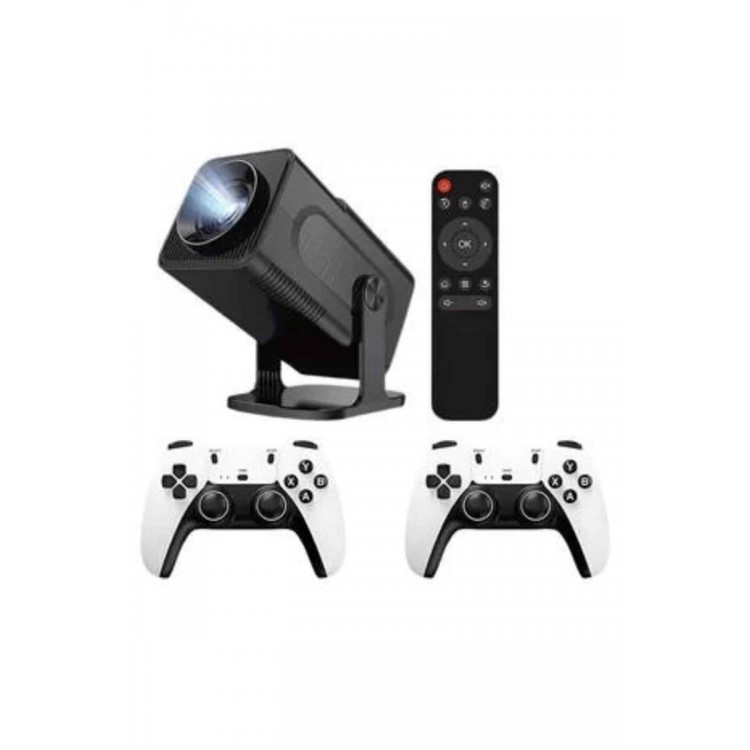 Retro Video Oyunu Konsolu Android Tv El Oyun Konsolu WIFI Taşınabilir Projeksiyon Cihazı