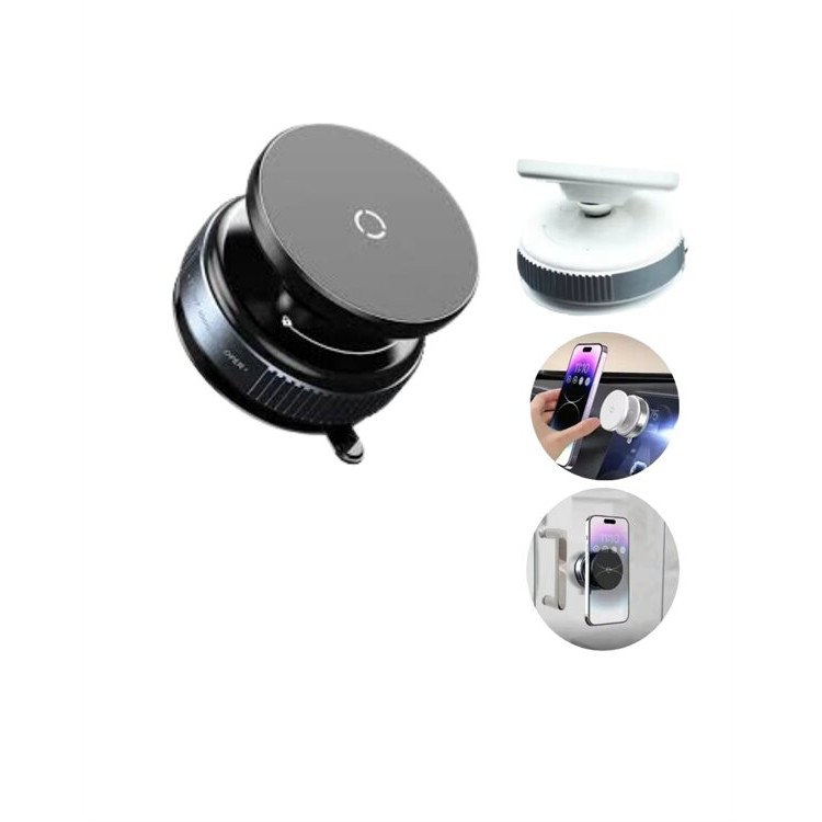 360° Ayarlanabilir Manyetik Araç Telefon Tutucu – Kompakt ve Pratik Tasarım