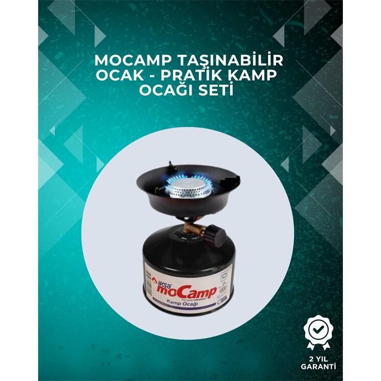 220 gr Gaz Tüpüyle 4 Saat Yanabilen Verimli Kamp Ocağı