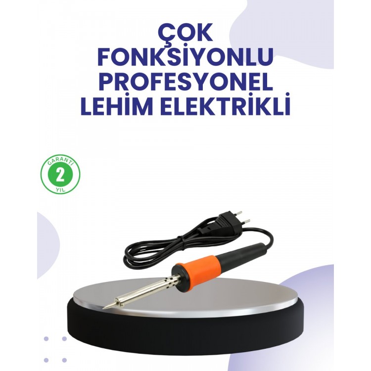 Profesyonel Kullanıma Uygun Yüksek Sıcaklık Dayanımlı Havya