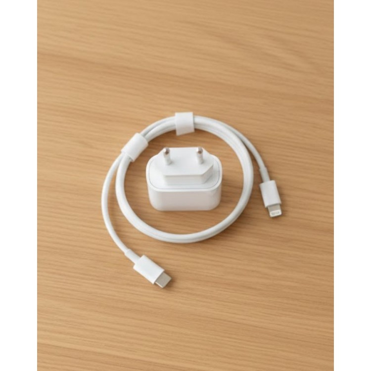 iPhone 14 13 12 11 8 Plus 7 Uyumlu 20W PD Hızlı Şarj Seti