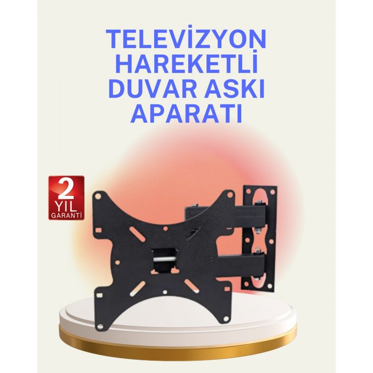 Hareketli TV Duvar Askı Aparatı 22–49 İnç Uyumlu