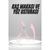 2'li Kaş Bakım Seti Taraklı Kaş Makası Ve Kaş Usturası Kaş Şekillendirici