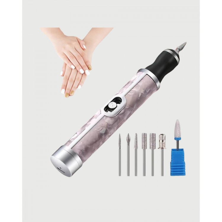 Ergonomik Saplı 20.000 RPM Hız Kontrollü Manikür Pedikür Makinesi