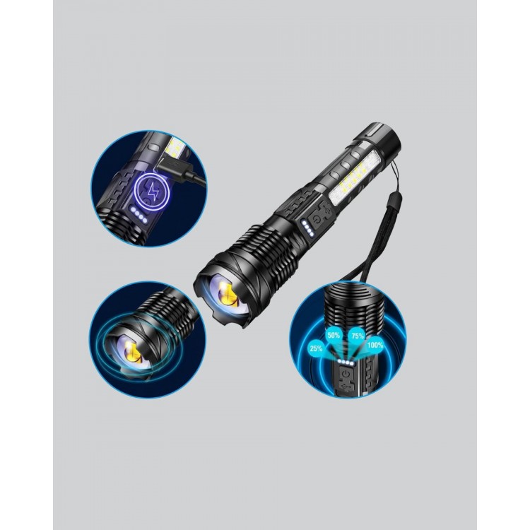 Outdoor ve Acil Durum İçin Güçlü LED El Feneri