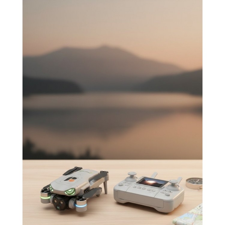 360° Takla ve Çift Kamera Özellikli Hobi Drone