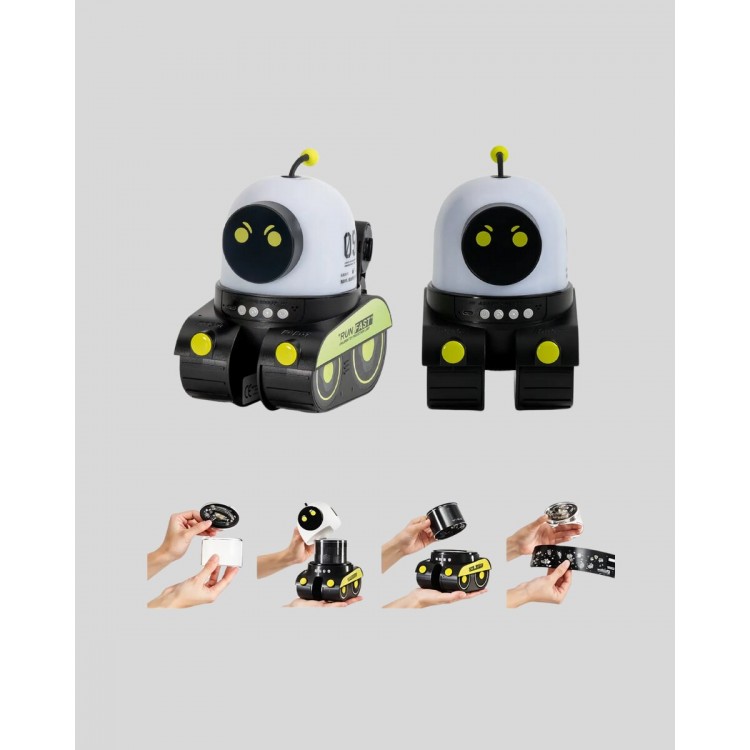 Çocuk Odası İçin Müzikli ve Işıklı Robot Projektör