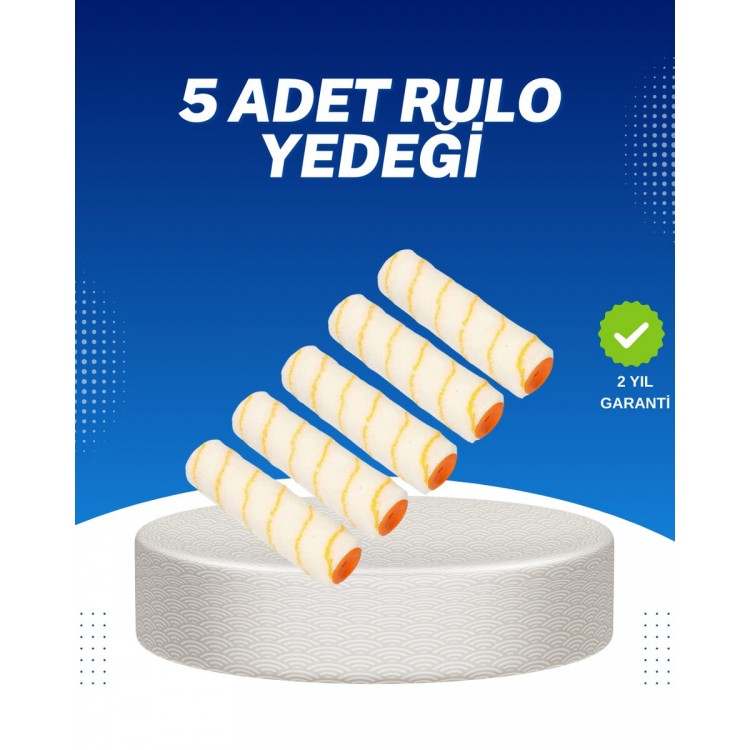 5’li Emülsiyon Boya Rulosu Duvar ve Tavan Uygulamasına Uygun