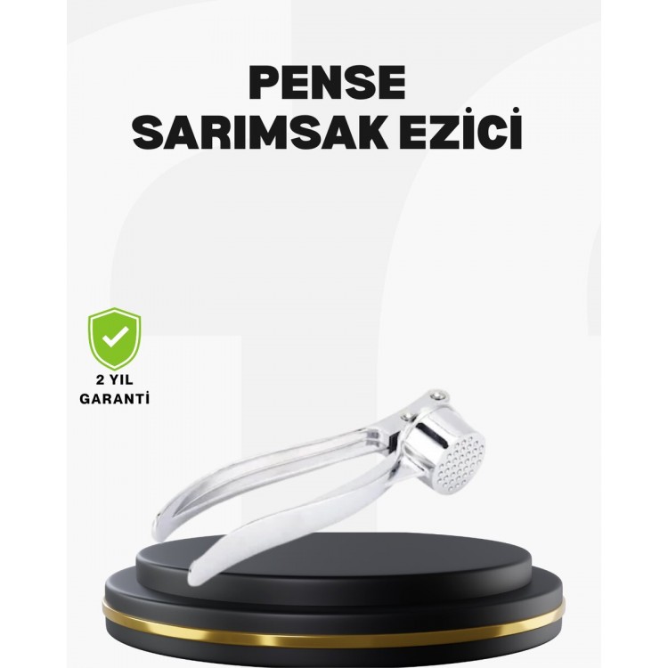 Profesyonel Sarımsak Ezici Sağlam Yapı ve Rahat Kavrama