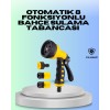 Ayarlanabilir Basınçlı 8 Modlu Bahçe Sulama Tabancası Hortum Aparatı
