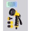 Ayarlanabilir Basınçlı 8 Modlu Bahçe Sulama Tabancası Hortum Aparatı