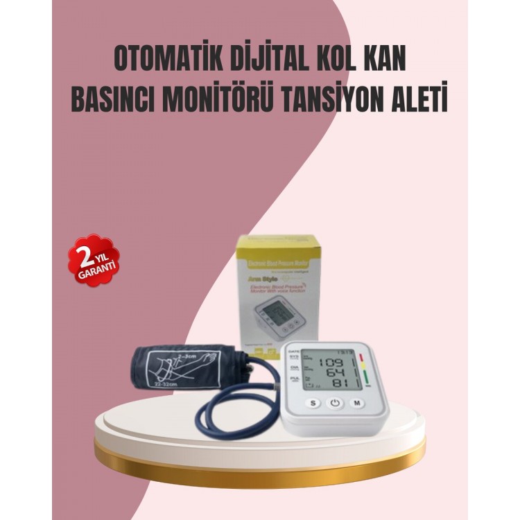 Yüksek Hassasiyetli Dijital Tansiyon Ölçer