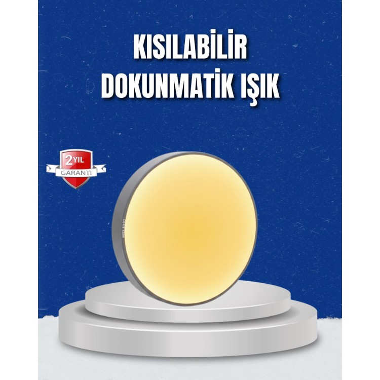USB Şarjlı Sensörlü LED Lamba Otomatik Açılıp Kapanan