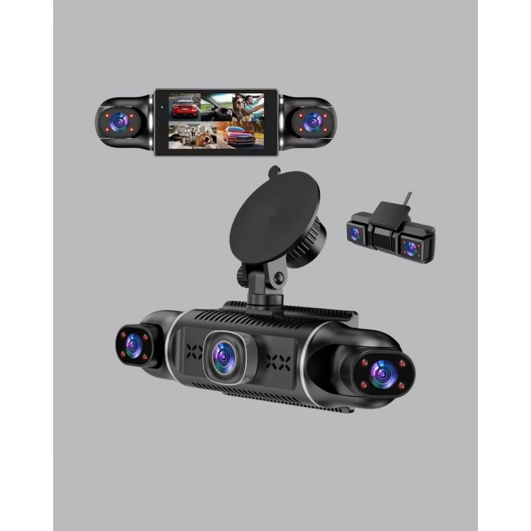 1080P 4 Kanallı Araç Kamerası GPS + WiFi + G Sensör Destekli