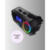 500mAh Bataryalı Bluetooth 5.4  İnterkom LED Ekranlı FM Destekli