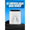 Hava Fritözü 4L Airfryer Pratik Uzun Ömürlü Yağsız Pişirme Taşınabilir