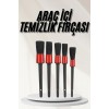 Araç İçi Led Aksesuar 5 Farklı Detaylı Araba Temizlik Fırçası Oto Temizleme Fırçası