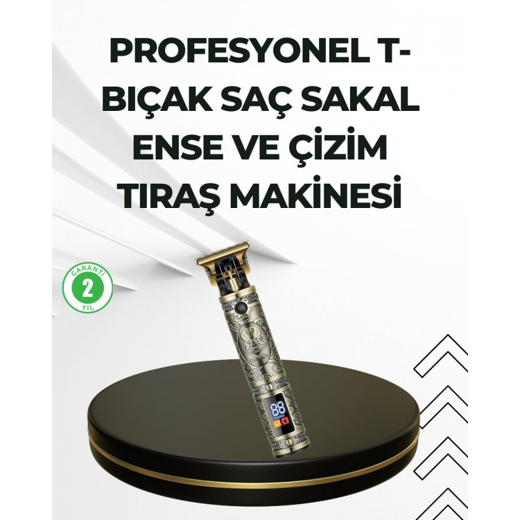 Su Geçirmez Daling Saç ve Sakal Tıraş Makinesi