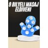 Selülit Giderici Masaj Eldiveni 9 Bilyeli Palm Masaj Eldiven Tam Vücut
