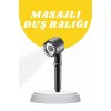 Duş Başlığı Yüksek Basınçlı Masaj Taraklı 3 Kademeli