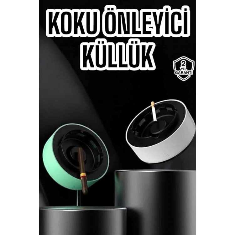 Dumanı Içine Çeken Küllük Kokuyu Hapseden Küllük Akıllı Kokusuz Küllük