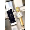 Şarjlı ve Uzun Pil Ömürlü Karaoke Mikrofon USB Bellek Destekli Profesyonel Ses