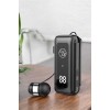 Kablolu Bluetooth Kulaklık Kulak İçi Stereo Mikrofonlu Dijital Göstergeli