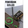 Aynalı Bluetooth Kulaklık Telefon Standlı Dijital Göstergeli