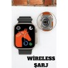 Uyku ve Nabız Takipli Wireless Şarjlı Akıllı Saat Android ve iOS Uyumlu