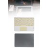 Touchpad Tüm Cihazlara Uyumlu Bluetooth Klavye Touchpad Slim Kablosuz Wifi Q Klavye