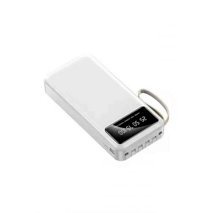 Hızlı Şarj Özellikli 20.000 Mah Dijital Göstergeli USB Girişli Android ve İOS Uyumlu Powerbank