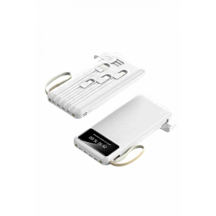 Hızlı Şarj Özellikli 20.000 Mah Dijital Göstergeli USB Girişli Android ve İOS Uyumlu Powerbank
