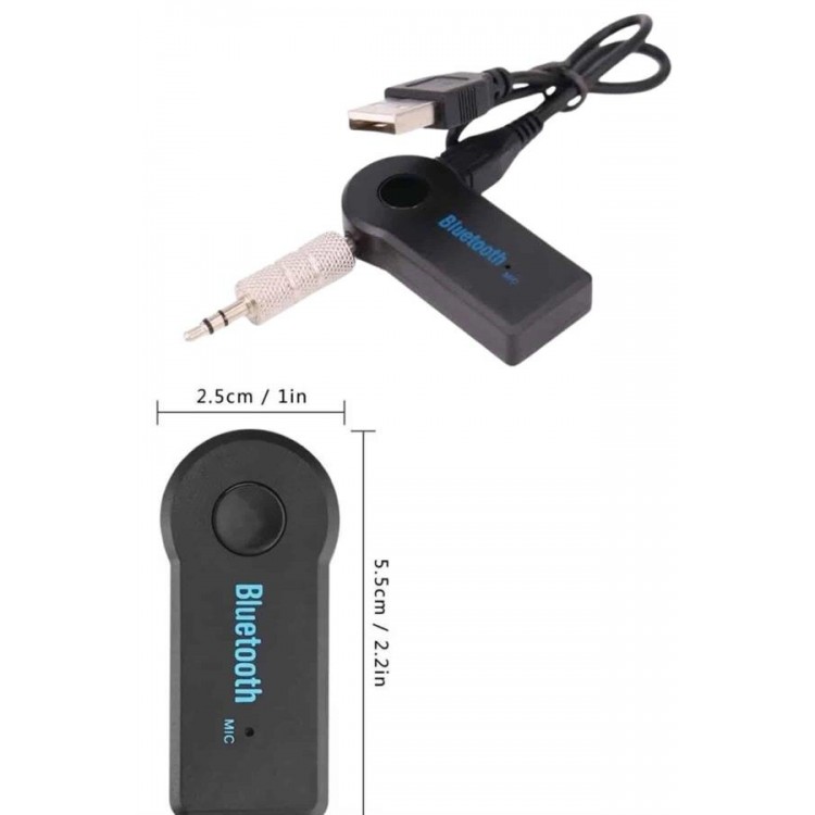 Bluetooth Araç Kiti Aux Çıkışlı  Telefon Müzik Alıcı Tüm Cihazlara Uyumlu