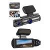 Araç Kamerası Black Box Çift Kameralı Ekranlı Full HD Sürüş Kamerası