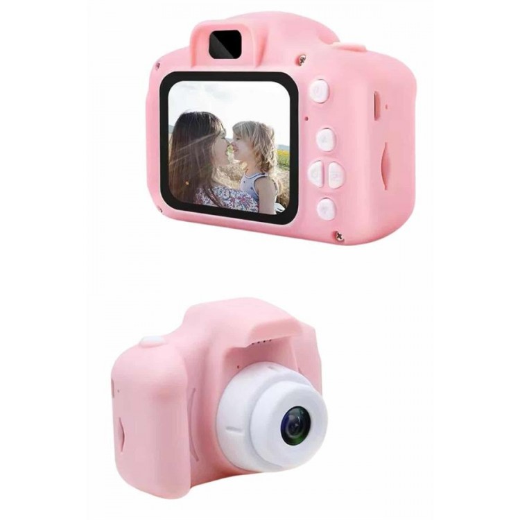 Çocuklara Özel Fotoğraf Ve Video Çeken Mini Çok Renkli Fotoğraf Makinesi