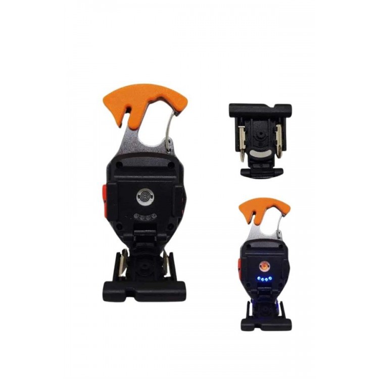 El Feneri LED Anahtarlık Çok Fonksiyonlu Mini Çakmak Özellikli