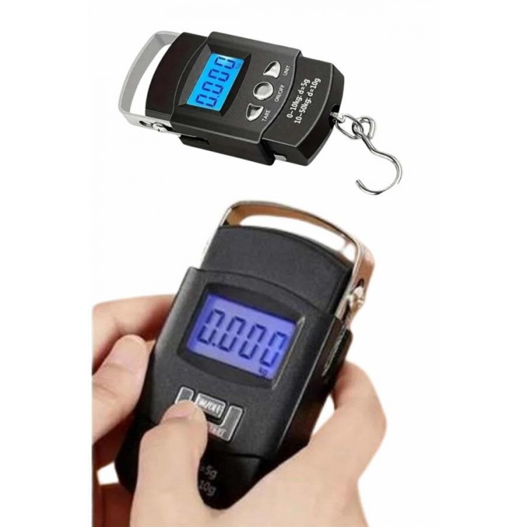 El Kantarı Dijital El Terazisi 50 Kg Kapasiteli LCD Ekranlı
