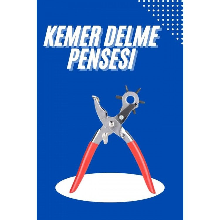 Kemer Delici Kemer Delme Pensesi Delik Açıcı Şık Aparatı Aparat