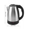 Su Isıtıcı 220 - 240 V Paslanmaz Çelik Kettle Uzun Ömürlü 2000 Watt