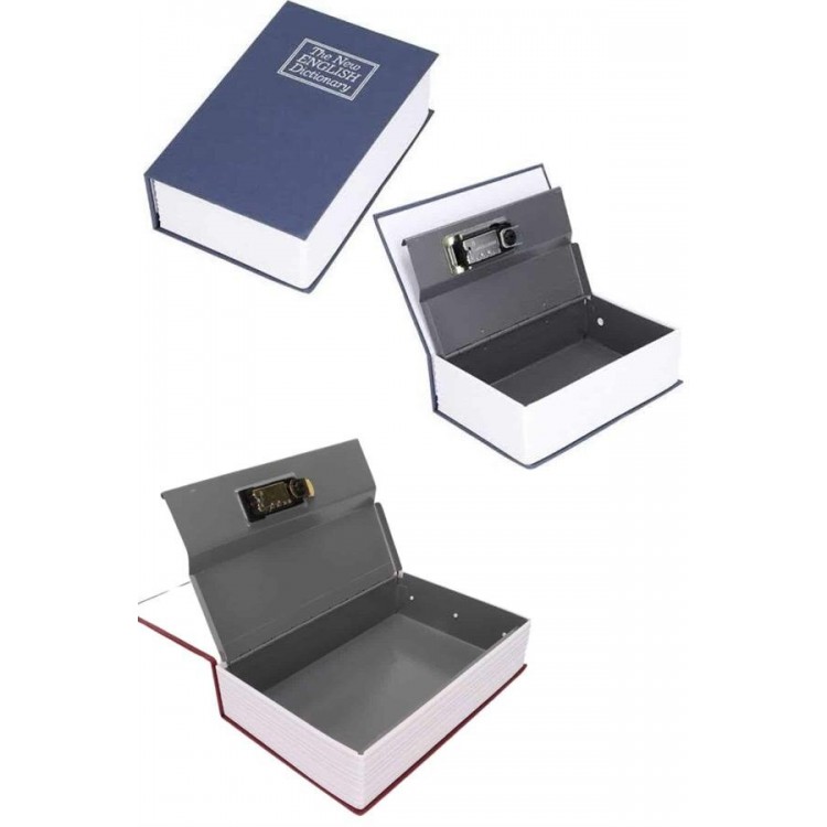 Kilitli Gizli Kasa Sözlük Kumbara Kitap Sözlük Görünümlü 18cm