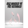 2'li Kaş Bakım Seti Taraklı Kaş Makası Ve Kaş Usturası Kaş Şekillendirici