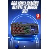 Gaming Oyuncu Klavyesi Led Aydınlatmalı Mekanik Hisli